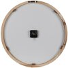 Clayre & Eef 6KL0794 Nástěnné hodiny Ø 50x4 cm - 1xAA White - Brown