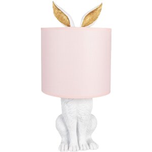 Clayre & Eef 6LMC0013WP Stolní lampa Rabbit...