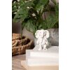 Clayre & Eef 6PR3640 Dekorace Slon 6x4x10 cm béžová - hnědá
