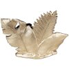 Clayre & Eef 6PR3816 Dekorace Slon 25x10x18 cm černá - zlatá barva