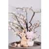Clayre & Eef 6PR3833 Dekorace králík 11x6x12 cm hnědá - růžová