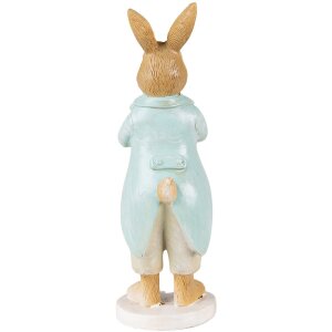 Clayre & Eef 6PR3848 Dekorace králík 7x5x15 cm hnědá