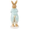 Clayre & Eef 6PR3848 Dekorace králík 7x5x15 cm hnědá