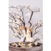 Clayre & Eef 6PR3853 Dekorace králík 10x6x22 cm zelená - hnědá