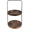 Clayre & Eef 6Y4977 Etáž 29x28x53 cm Měděná barva