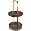 Clayre & Eef 6Y4977 Etáž 29x28x53 cm Měděná barva