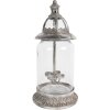 Clayre & Eef 6Y5245 Lucerna Ø 21x44 cm Stříbrná barva