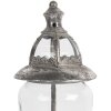 Clayre & Eef 6Y5245 Lucerna Ø 21x44 cm Stříbrná barva