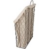 Clayre & Eef 6Y5253 Koš 23x9x21-37 cm hnědý - béžový
