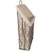 Clayre & Eef 6Y5253 Koš 23x9x21-37 cm hnědý - béžový