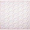 Clayre & Eef BPD15 ubrus 150x150 cm béžový - růžový čtverec