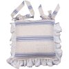 Clayre & Eef DFR25 Povlak na polštář na židli béžový 40x40 cm Bavlněný venkovský styl