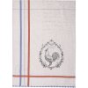 Clayre & Eef DFR42-1 Kuchyňská utěrka 50x70 cm Béžová utěrka na čaj