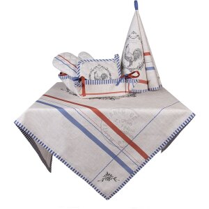 Clayre & Eef DFR45 Chňapka 20x20 cm béžová
