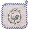 Clayre & Eef DFR45 Chňapka 20x20 cm béžová