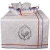 Clayre & Eef DFR64 Běhoun na stůl 50x140 cm Béžový obdélník