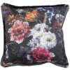 Clayre & Eef KG023.120 Polštář s výplní 45x45x4 cm zelený čtverec