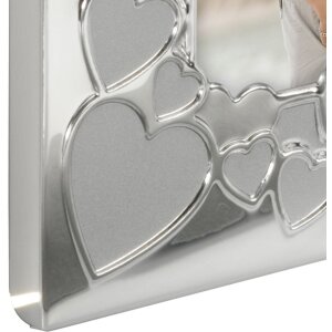 Hama hliníkový fotorámeček Valentine 13x18 cm stříbrný