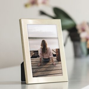 Hama hliníkový fotorámeček Riva 13x18 cm zlatý