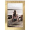 Hama hliníkový fotorámeček Riva 13x18 cm zlatý