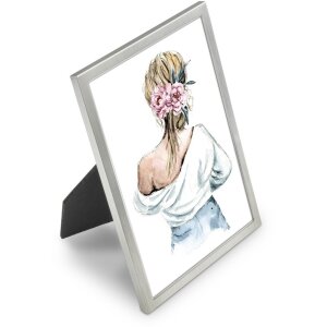 Hama hliníkový fotorámeček Lilly 15x20 cm stříbrný