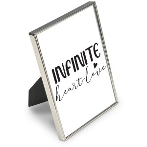 Kovový fotorámeček Hama Infinity 15x20 cm stříbrný lesklý