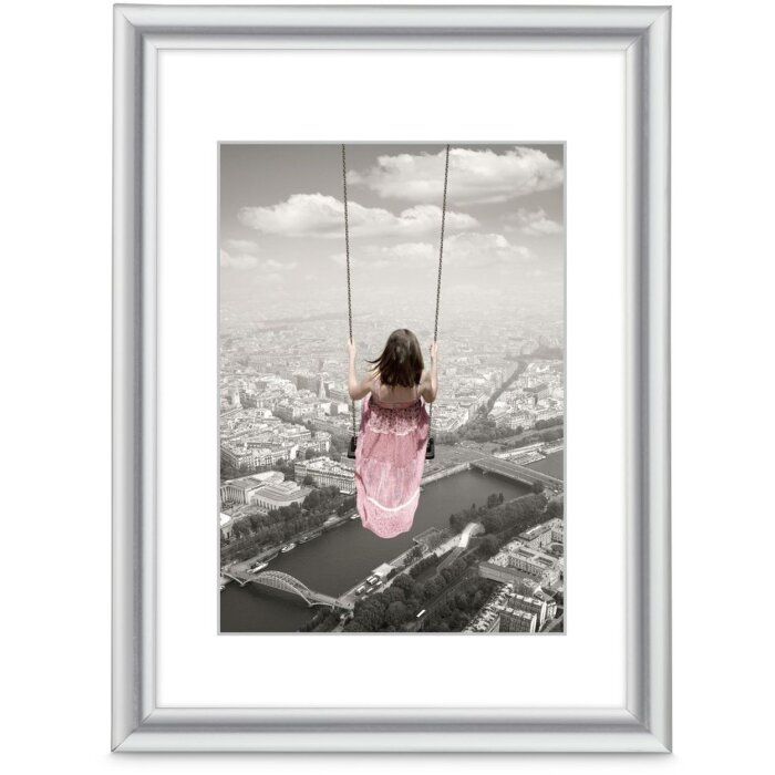 Hama plastový rám Swing 10x15 cm stříbrný