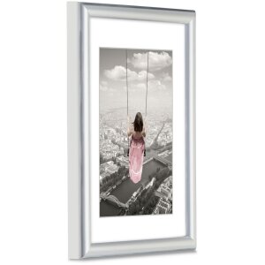 Hama plastový rám Swing 10x15 cm stříbrný