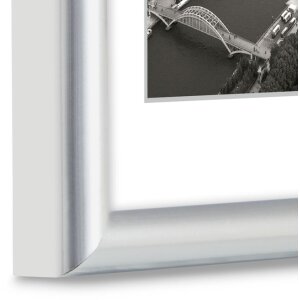 Hama plastový rám Swing 10x15 cm stříbrný