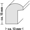 Hama plastový rám Swing 10x15 cm stříbrný