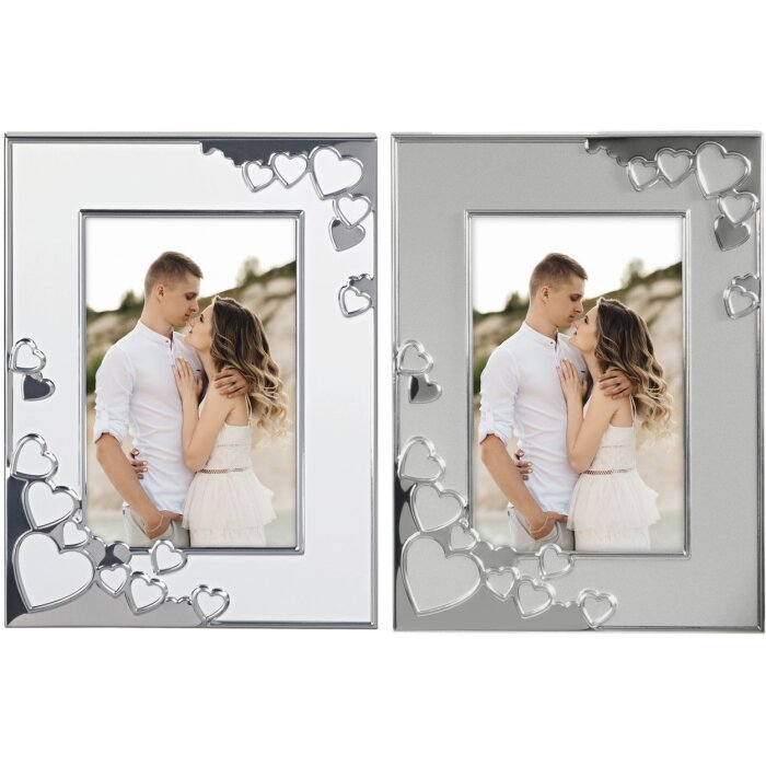 Hama hliníkový fotorámeček Valentine 10x15 cm a 13x18 cm
