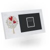 Dřevěný fotorámeček ZEP Lucia formát na šířku 10x15 cm