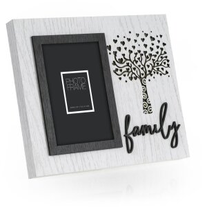 ZEP rodinný fotorámeček Zelda 10x15 cm dřevo stromový design rodina