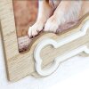 ZEP rám na fotografie psů Osso wood 10x15 cm s motivem kosti formát na výšku