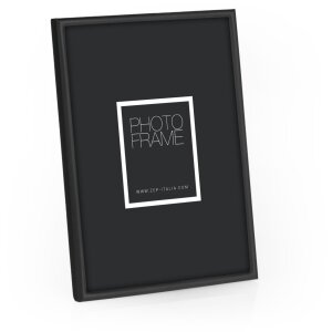 ZEP kovový fotorámeček Alissa černý 15x20 cm portrétní rámeček se stojanem