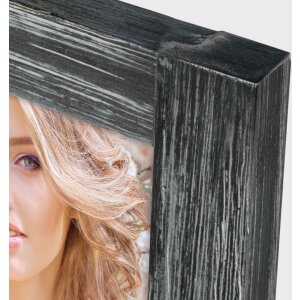 Dřevěný obrazový rám ZEP Parma black 20x30 cm