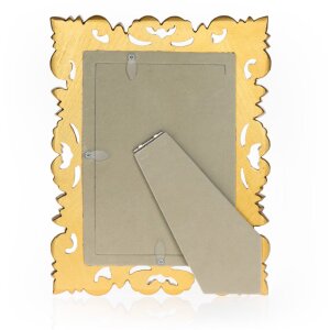 ZEP Barokní obrazový rám Piriac Gold 15x20 cm se stojanem Syntetická pryskyřice