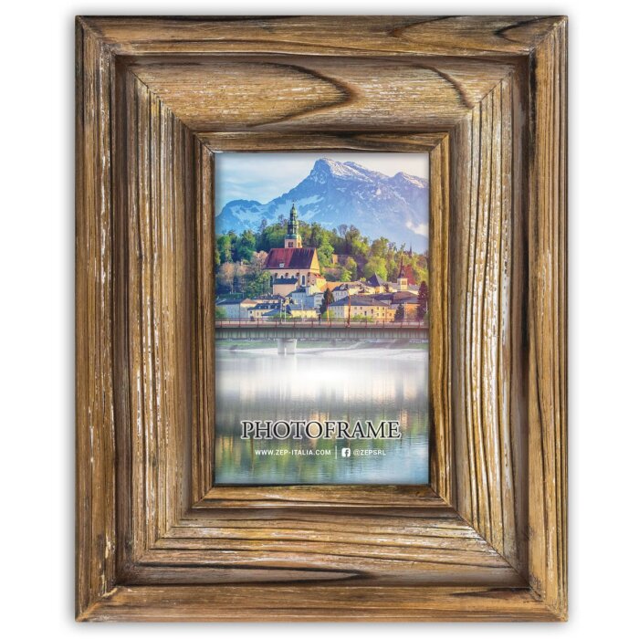 ZEP Dřevěný fotorámeček Innsbruck hnědý 13x18 cm