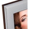 Vysoce lesklý obrazový rám ZEP Teramo 13x18 cm stříbrný