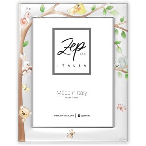 ZEP Dětský fotorámeček Adamo 10x15 cm stříbrný lesklý
