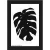 Dřevěný rám Walther Liv Monstera 10x15 cm černý