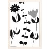 Dřevěný rám Walther Liv Monstera 20x30 cm bílý
