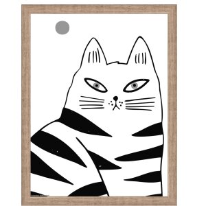 Dřevěný rám Walther Liv Monstera 30x40 cm...