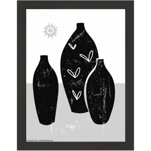 Dřevěný rám Walther Liv Monstera 15x20 cm...