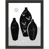 Dřevěný rám Walther Liv Monstera 15x20 cm černý