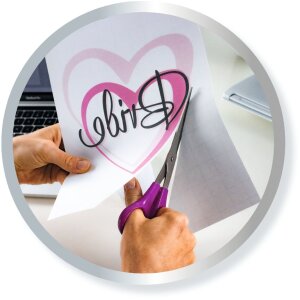 HERMA 4525 Transferová fólie na trička A4, světlý textil, potisknutelná, 20 listů