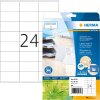 HERMA 10703 Etikety recyklovaný papír A4 70x36mm bílý permanentní