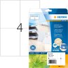 HERMA 10706 Etikety recyklovaný papír A4 105x148mm bílý permanentní