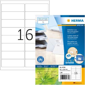 HERMA 10730 Recyklované papírové...