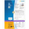 HERMA 10739 Etikety na pořadače A4 192x38mm bílé permanentní pro úzké pořadače